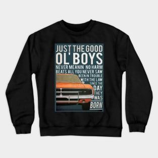 Dukes of Hazzard Episodes Crewneck Sweatshirt